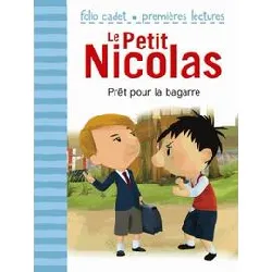 livre le petit nicolas - tome 6 - prêt pour la bagarre