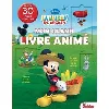 livre mon grand animé la maison de mickey