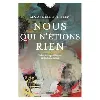 livre nous qui n'étions rien