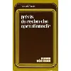 livre précis de recherche opérationnelle