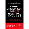 livre y a - t - il une erreur qu'ils n'ont pas commise ?