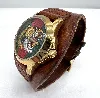 montre gucci le marché des merveilles avec bracelet en cuir