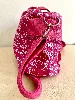 sac en coton rose paris france à bandoulière