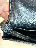 sac longchamp vintage clutch rabat avec bandoulière amovible en cuir noir