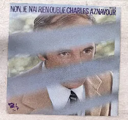 vinyle charles aznavour non, je n'ai rien oublié