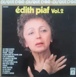 vinyle edith piaf - le disque d'or d'edith piaf vol. 2 (1977)