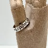 bague argent à anneaux grecs argent 925 millième (22 ct) 7,25 g