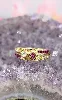 bague stylisée en or sertie des diamants et rubis or 750 millième (18 ct) 4,85g
