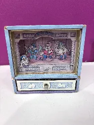 boite a musique blanche neige seven dwarfs