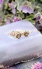boucles d'oreilles or et quartz fumé or 375 millième (9 ct) 1,33g