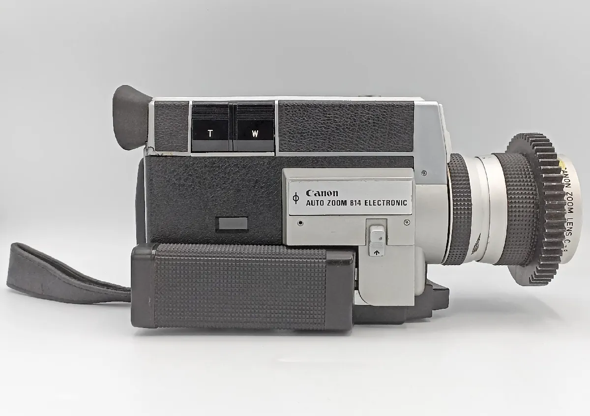 Caméra Super 8 Canon Auto Zoom 814 – Vintage, Fonctionnelle, Occasion