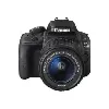 canon eos 100d - appareil photo numérique - reflex - 18.0 mp - aps - c - 1080p / 30 pi/s - 3x zoom optique objectif ef - s 18 - 55