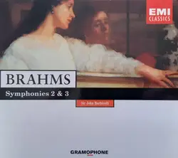 cd brahms, sir john barbirolli - symphonies 2 & 3 (1996)