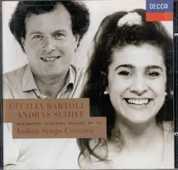cd cecilia bartoli / andrás schiff - italian songs - canzoni (beethoven · schubert · mozart · haydn) (1993)