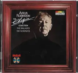 cd chopin - artur rubinstein - the ballades, the scherzos (1985)