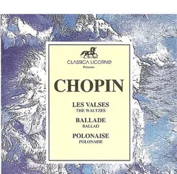 cd chopin - les valses - balade - polonaise (1992)