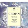 cd chopin - les valses - balade - polonaise (1992)