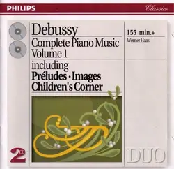 cd debussy - werner haas - complete piano music volume 1 (1993)