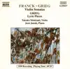 cd franck, grieg - takako nishizaki, jenö jandó - violin sonatas / lyric pieces (1990)