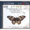 cd j. s. bach, concertos brandebourgeois 1 à 3, sonate pour flûte en si mineur