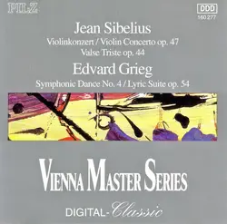 cd jean sibelius / edvard grieg - violinkonzert = violin concerto op. 47 valse triste op. 44 / symphonic dance no.4 = lyric suite 