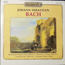 cd johann sebastian bach, dubravka tomsic - italienisches konzert f - dur, bwv 971 - partita nr. 1 b - dur, bwv 825 - toccata d - 