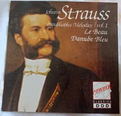 cd johann strauss jr. - inoubliables mélodies vol.1 (le beau danube bleu) (1990)