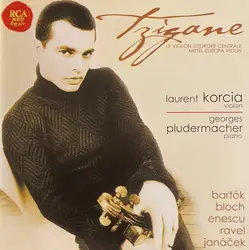 cd laurent korcia, georges pludermacher - tzigane - le violon d'europe centrale (2000)