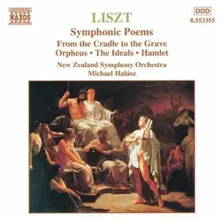 cd liszt, new zealand symphony orchestra, michael halász - symphonic poems: from the cradle to the grave - orpheus - the ideals - 