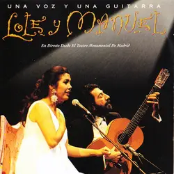 cd lole y manuel - una voz y una guitarra (1995)