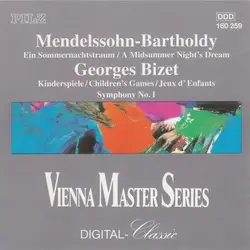 cd mendelssohn - bartholdy / georges bizet - ein sommernachtstraum = a midsummer night's dream / kinderspiele = children's games =