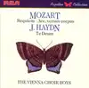 cd mozart / j. haydn - the vienna choir boys - requiem / te deum (1987)