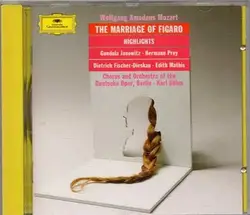 cd mozart, karl böhm, orchester der deutschen oper berlin, chor der deutschen oper berlin - le nozze di figaro (highlights) (1990)