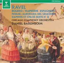 cd ravel, chicago symphony orchestra, daniel barenboim - bolero / rapsodie espagnole / pavane / alborada de gracioso / daphnis et 