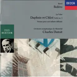 cd ravel / orchestre symphonique de montréal, charles dutoit - boléro - la valse - daphnis et chloé - pavane (1987)