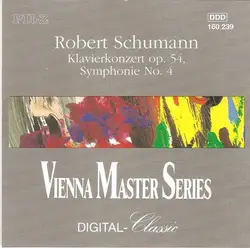 cd robert schumann - klavierkonzert op. 54 / symphonie no. 4 (1991)