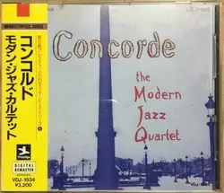 cd the modern jazz quartet - concorde (1986)