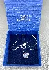 collier swarovski avec cristal rose