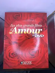 dvd coffret le plus grands films d'amour (rouge)