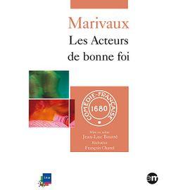 Dvd Marivaux - Les acteurs de bonne foi