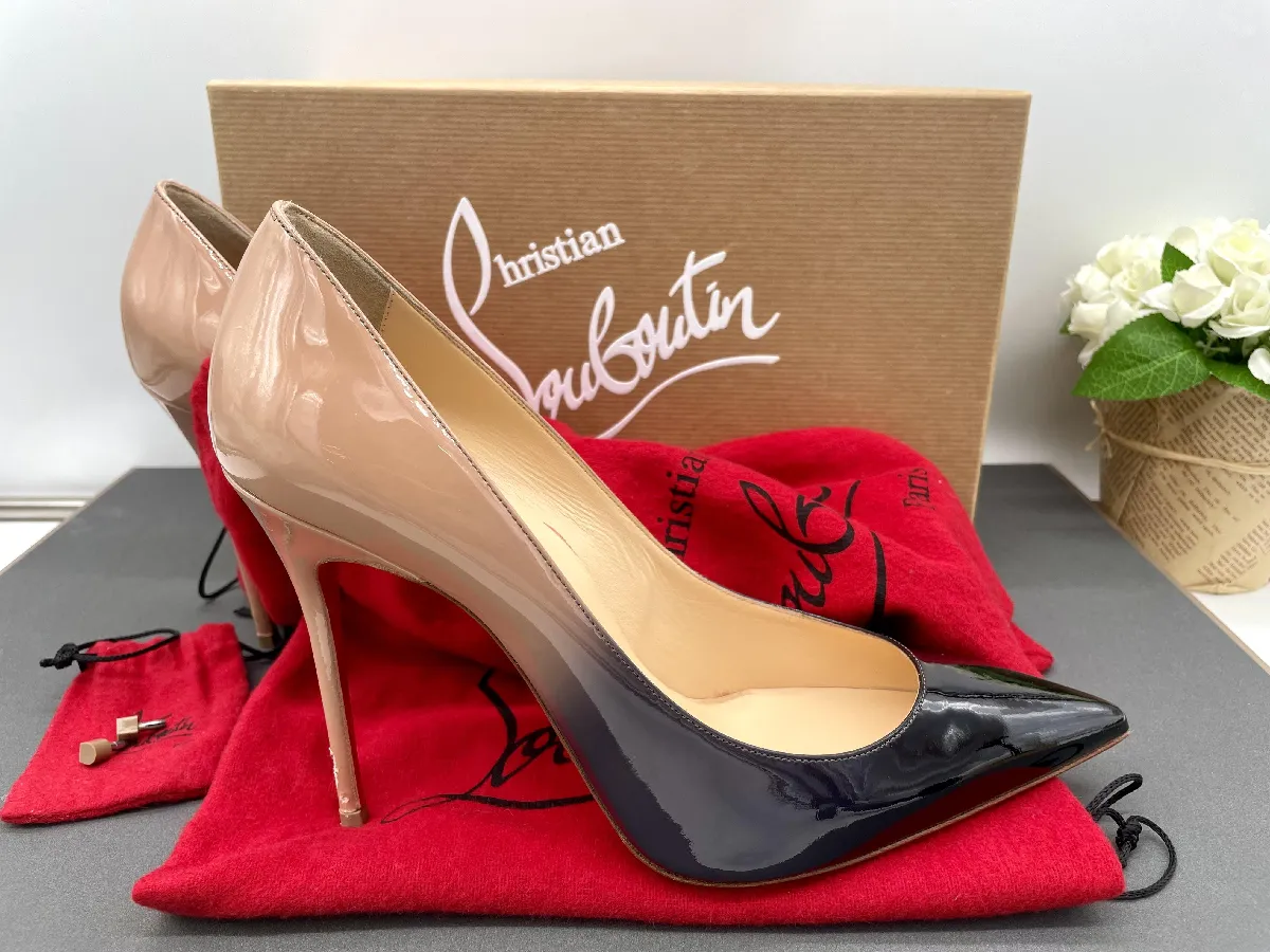 Louboutin Escarpin Degrade Degrastrass PVC Escarpins 85 Mm PVC
