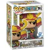 figurine funko! pop - one piece n°1262 - luffy en armure [avec chase] (63221)