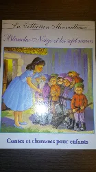 livre blanche - neige et les sept nains