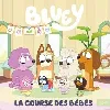 livre bluey - la course des bébés