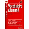 livre bordas langues - vocabulaire allemand