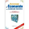 livre dictionnaire d'economie et de sciences sociales - 5eme edition