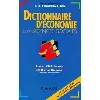 livre dictionnaire d'économie et de sciences sociales