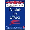 livre dictionnaire de l'anglais des affaires