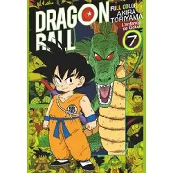 livre dragon ball - full color - l'enfance de goku - tome 07