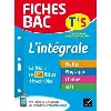 livre fiches bac l'intégrale tle s